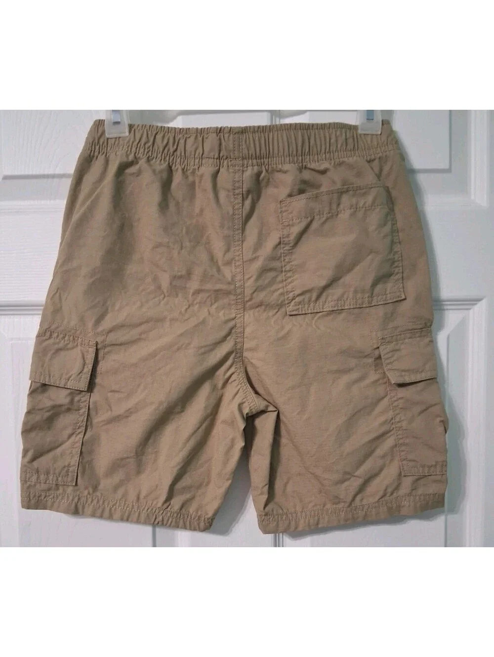 Place, Boys Shorts, Size 10 Husky, 100% Cotton Cargo, Khaki, EUC